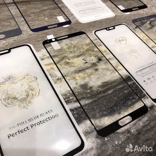 Защитное стекло 9D для Honor