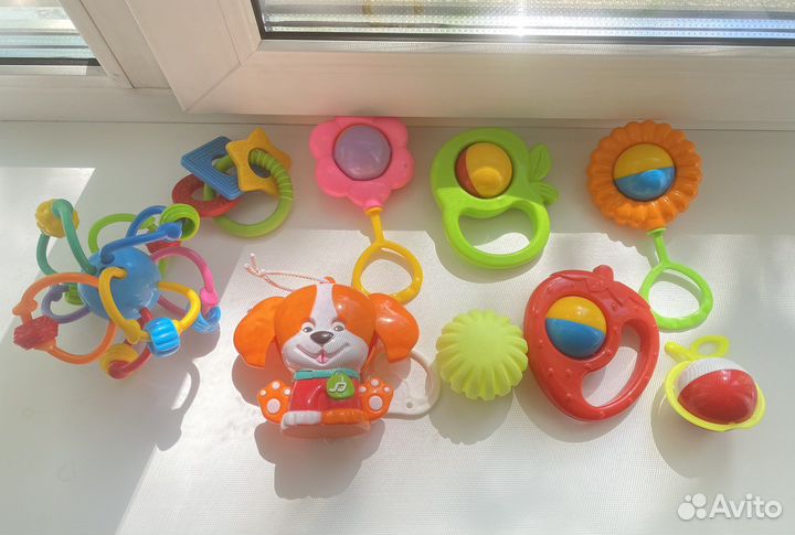 Погремушки пакетом для малышей