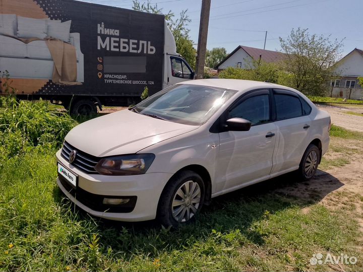 Volkswagen Polo 1.6 МТ, 2017, 255 500 км