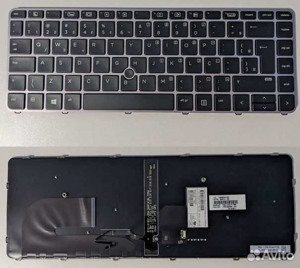 Клавиатура для ноутбука HP Dell US