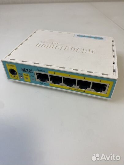 Маршрутизатор mikrotik poe rb750upr2