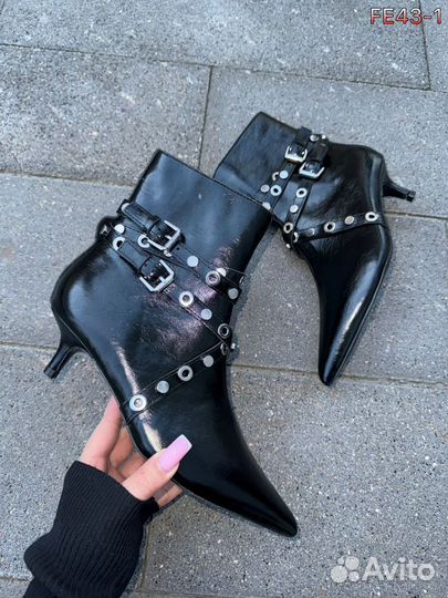 Ботильоны поd Balenciaga натуральные