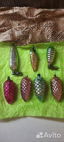 Елочные игрушки СССР