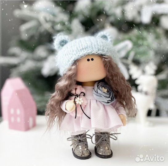 Интерьерная кукла Мишутка