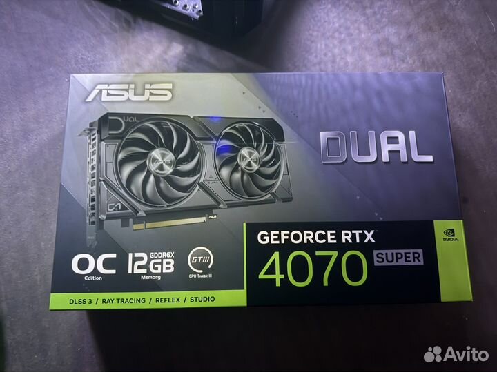 Видеокарта rtx 4070 super