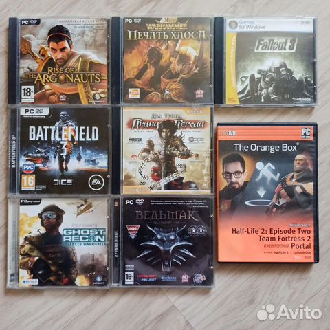 Компьютерные игры диски для пк