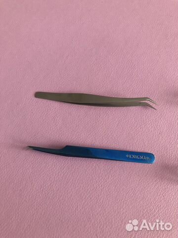 Пинцет для наращивания ресниц