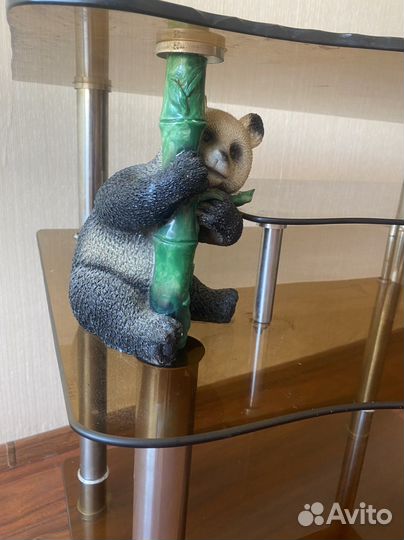 Стеклянная тумба, столик