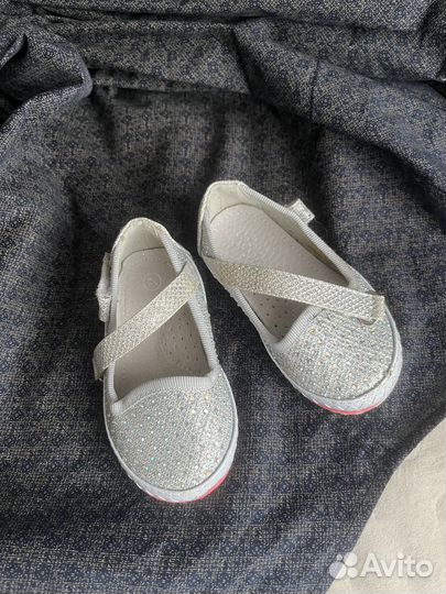 Праздничные Туфли на девочку 20 размер