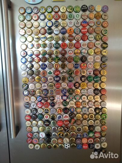 Коллекционерам, Сувенир. Пивные пробки на магните
