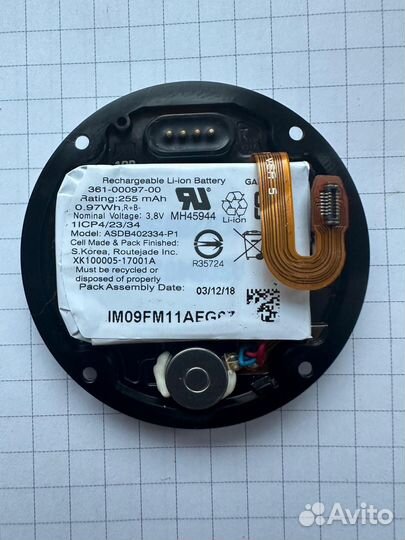 Garmin fenix 5 задняя крышка (датчики)