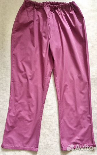 Медицинский костюм, халат, брюки, р.46-50