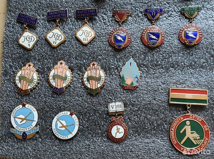 Значки редкие тяжелые СССР