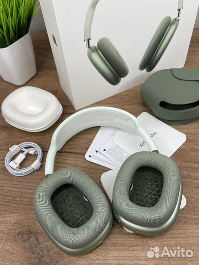 Airpods Max Green Аирподс Макс Премиум 2024