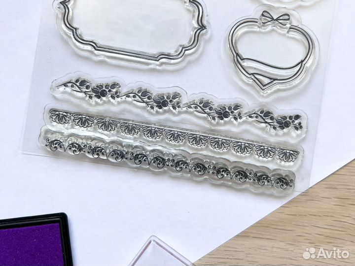 Штампы для скрапбукинга Рамки