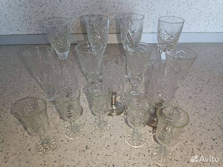 Хрустальная посуда СССР