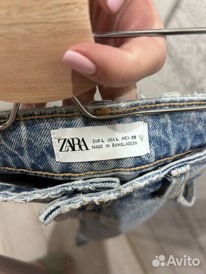 Джинсовая юбка Zara L