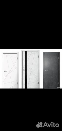 Двери межкомнатные новые экошпон