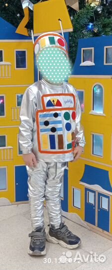 Костюм робота (космонавта) 98 см 3-4 года