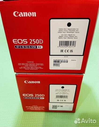 Canon Eos 250d kit 18-55mm is stm новый-гарантия