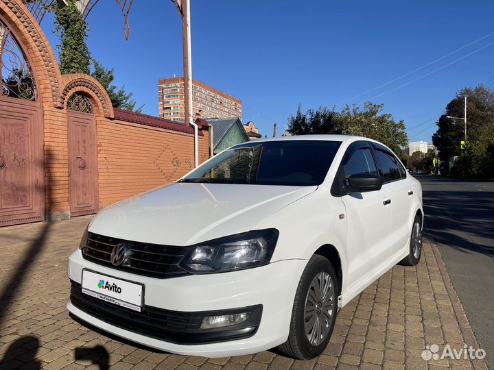 Volkswagen Polo 1.6 AT, 2017, 165 000 км