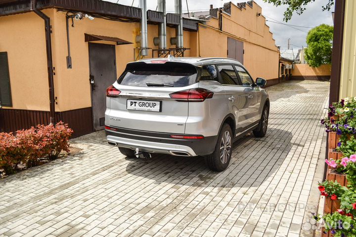 Тсу/ съемный квадрат/ geely Atlas Pro 2021