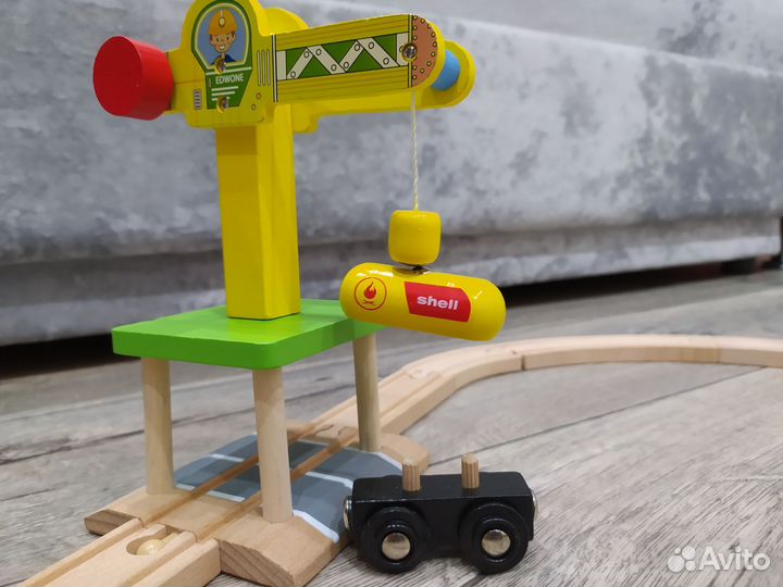 Деревянная железная Дорога Edvon