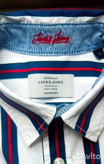 Рубашка Jack&Jones на рост до 176см, Regular, в.37