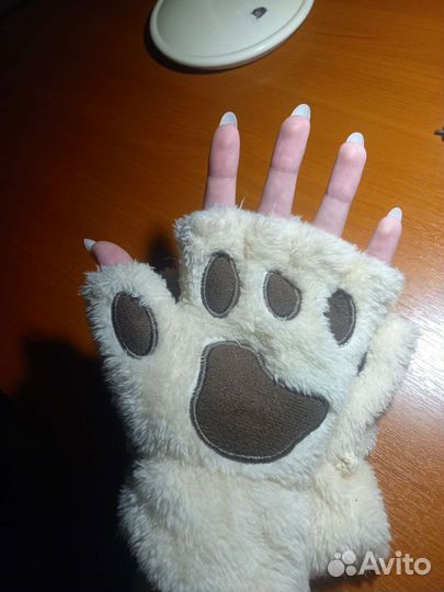 Перчатки кошачьи лапки