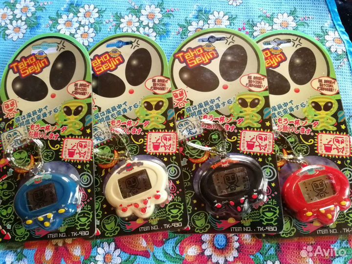 Тамагочи из 90х Динки Пришелец Tako Sejin