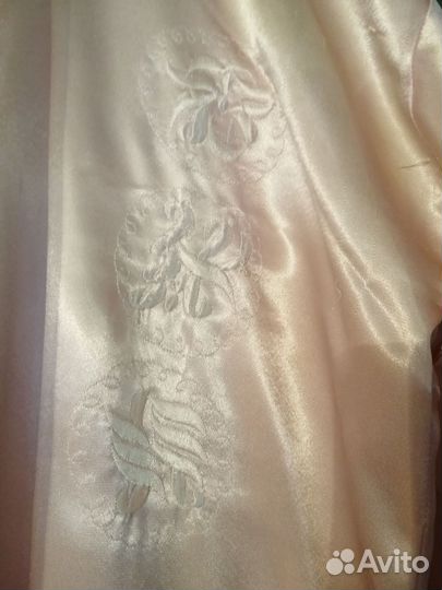 Женский халатик шелковый