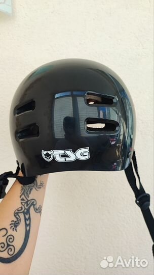 Шлем трюковой защитный TSG (ролики,bmx,mtb,скейт)