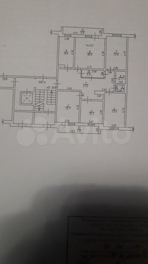 5-к. квартира, 120 м², 1/9 эт.
