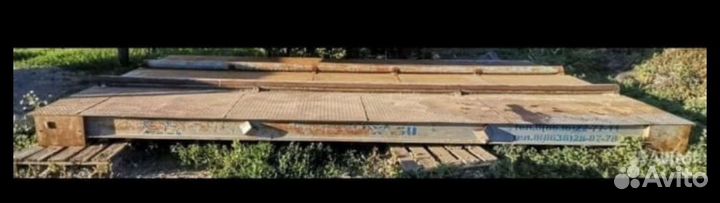 Весы автомобильные 6 метров 60 тонн