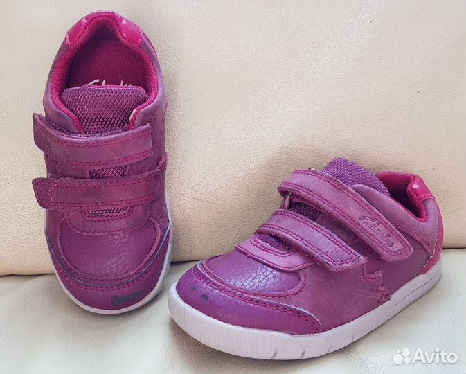 Кроссовки кожаные 22,5