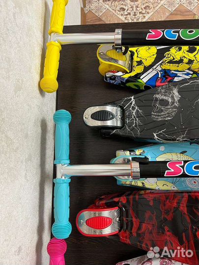 Самокат детский scooter, усиленный