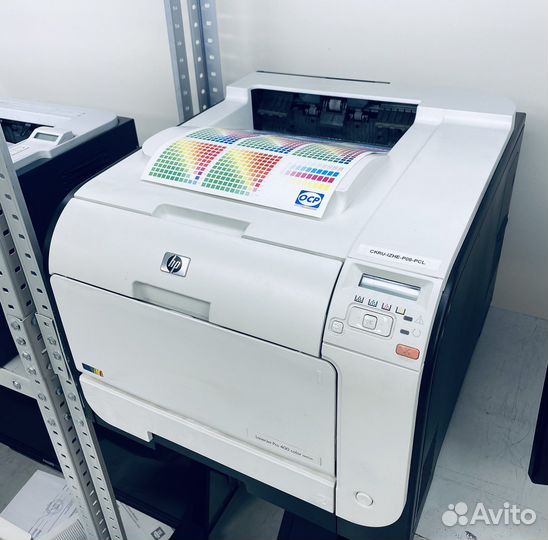 Цветной принтер HP Laser Jet Pro 400 Color M451dn