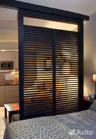 Перегородки из реек