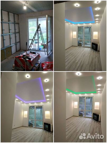 Ремонт домов, квартир, под ключ, в Калининграде