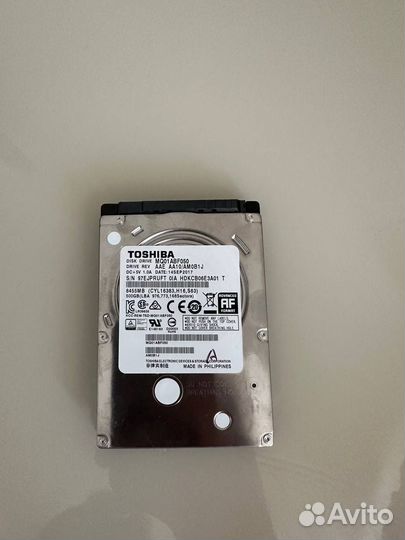 Жесткий диск toshiba