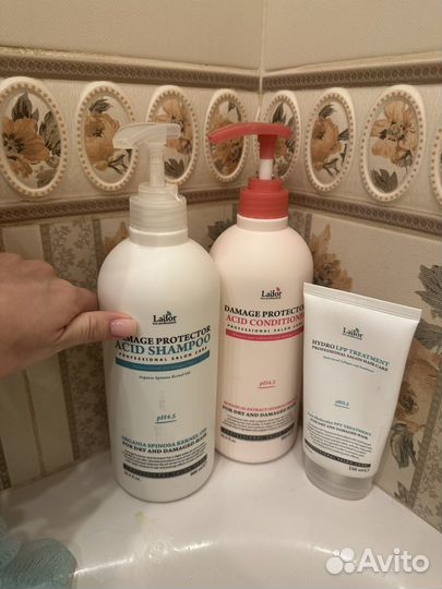 Шампунь бальзам маска lador