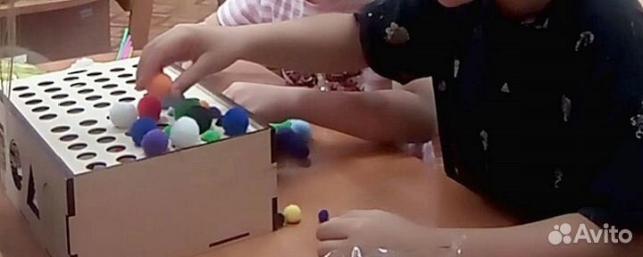 Детская развивающая игра монтессори сортер