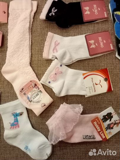 Носочки детские 3-4 года и колготки