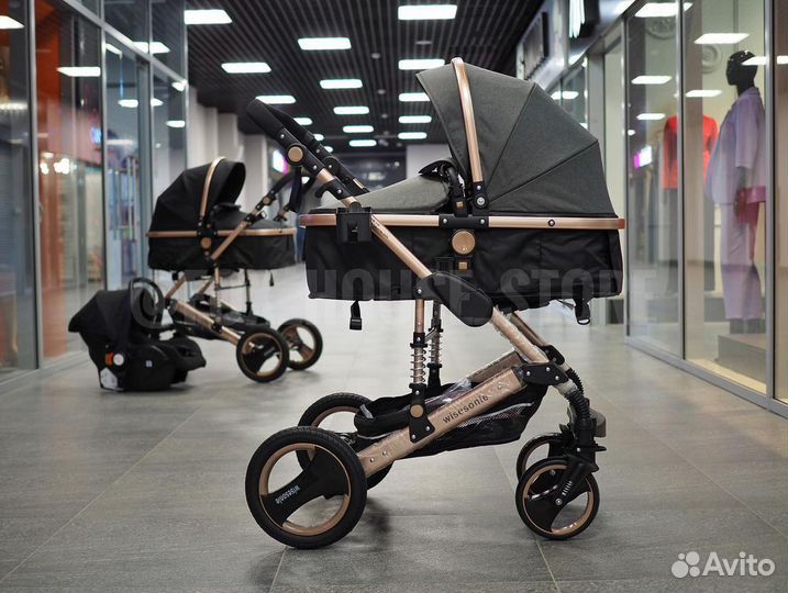 Новая коляска 2в1