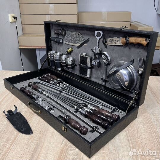 Шашлычный набор в кейсе от производителя опт/розни