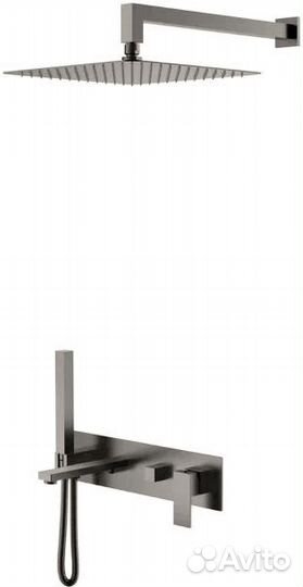 Душевой комплект boheme 474-gm gun metal