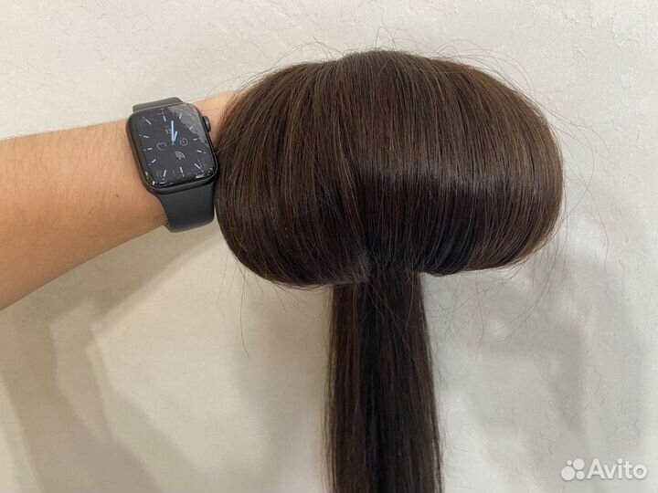 Волосы для наращивания каштановые