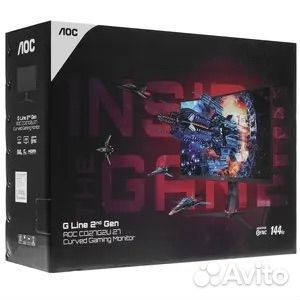 Монитор AOC CQ27G2U/BK