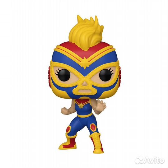 Фигурка Funko POP Bobble Marvel Luchadores Captain