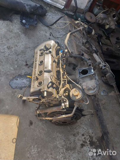Двигатель nissan almera n15 1.4